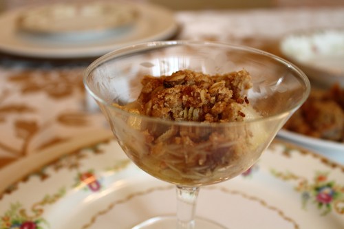 Pear Ginger Crumble Photo