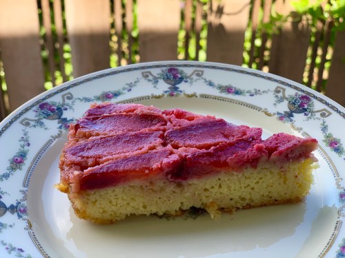 Plum Upside-Down Cake